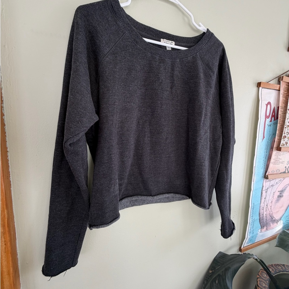 H81 Charcoal Gray Crewneck Sweatshirt